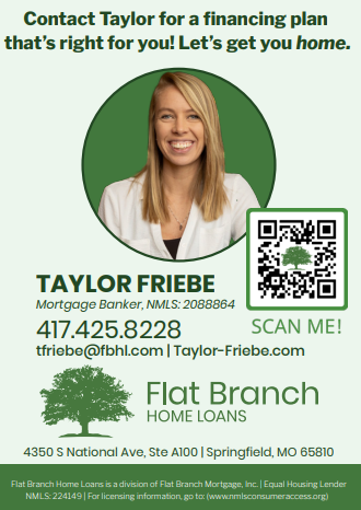 Taylor Friebe & Flat Branch Home Loans
